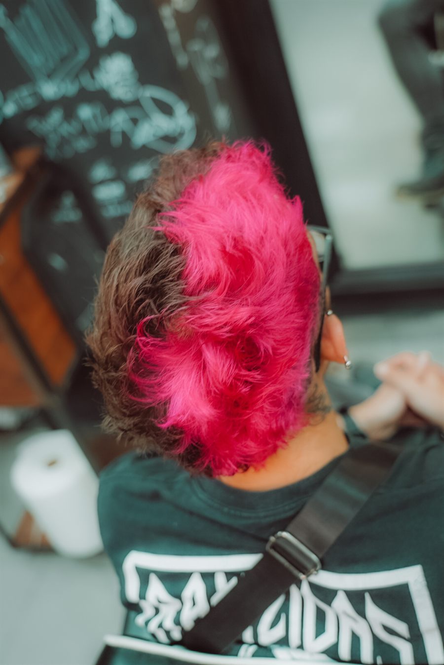 Trabajo de color hecho en The Bearded